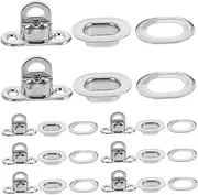TEMPNAP 20pcs Metal Twist Lock Clasps for Handbags Durable Weatherproof Purse Buckle for Diy Bag Making and Repair Easy Installation for Luggage Toolboxes and Canvas Covers