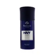 Yardley Navy Deodorant Body Spray 150ml (M) Mens 100% Genuine (New)