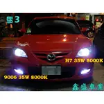 鑫盛車業 周年慶高品質 HID 35W汽車整組特價1699元馬3 馬5 馬6 FOCUS SWIFT CRV FIT