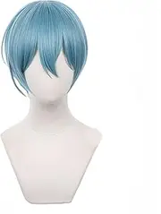 Hamish Hiori Yo Wig Hiori Cosplay Wig with Wig Cap Heat Resistant Hair Anime Cosplay Wig for Festival, Holiday, Cosplay Party, Comic Exhibitions