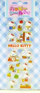 【震撼精品百貨】Hello Kitty 凱蒂貓~KITTY貼紙-大象