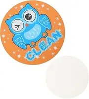 Zerodeko Magnetic Stickers Dishwasher Clean Dirty Sign Double-Sided PVC High-Gloss Reminding for Kitchen
