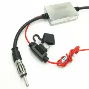 Signal FM Antenna Anti-interference Amplifier Booster For Car SUV Stereo Radio (for: Honda Civic)
