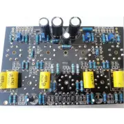 1 PC HIFI DIY 12AX7 12AU7 EL34 Push Board PCB For tube amplifier with components