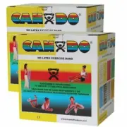 Cando Band, Twin-pak, Yellow, 100 Yard, No-latex (2 Boxes/set)