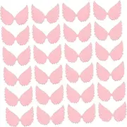 CIMAXIC 30pcs Angel Wings for Cake Decor Glittery Angel Wing Jewelry Making Supplies for Boys and