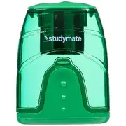 Studymate Barrel 2 Hole Recycled Sharpener Green
