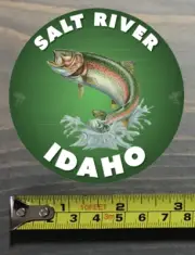 Salt River Sticker Decal Idaho Fly Fishing Trout Abel Ross Reels TFO