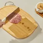 Cutting Board Bamboo Heavy Duty Butcher Block for Bread Food Prep
