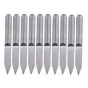 10pk 45 Degree Carbide Engraving Bits CNC Router Tool For PCB Board V Shape Lot