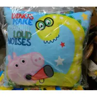 在飛比找蝦皮購物優惠-粉紅豬小妹抱枕18吋 Peppa pig 方枕 靠枕