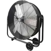 BAUMR-AG 36" 914mm Industrial Mobile Floor Drum Fan, 290W Brushless Motor