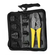Cable Wire Crimpers Ratcheting Terminal Crimping Pliers Cord End Terminals Tool