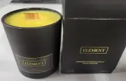 ELEMENT Clean 2 - Scented Soy Candle with notes of Lemongrass, Green Tea, Musk