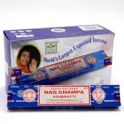 Nag Champa SATYA Sai Baba Incense Sticks Home Scents Fragrance 12x15g