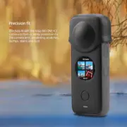 Silicone Sports Camera Lens Cap Cover for Insta360 ONE X2 Scratch-Proof Guard AU