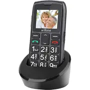 artfone Big Button Mobile Phone for Elderly Upgraded GSM Mobile Phone With SOS Button | Talking Number | 1400mAh Battery | Dual SIM Unlocked | Torch S