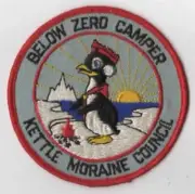 Below Zero Camper Ketlle Moraine Council RED Bdr. [YA320]