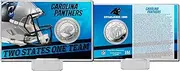 NFL Team History Silver Coin Card - Carolina Panthers