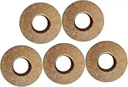 Toyvian 5pcs Wooden Bottle Stoppers for Hydroponic Plants Glass Vase Lids for Easy Plant Growth DIY Desktop Propagation Planters Design for Enhanced Aesthetics