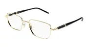 Montblanc Eyewear Rectangle Frame Glasses 52 White