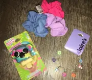 Claire’s Koala Lipgloss Keychain Backpack Clip Coffee Donut Bracelet Hair Tie