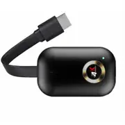 HD Wireless Display Receiver WiFi 4K 1080P Screen Cast Mirroring Adapter Dongle for iPhone Mac iOS Android TV Projector(5G)