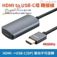 在飛比找樂天市場購物網優惠-稀有物種 HDMI 2.0 轉 USB-C 轉接線 0.2米