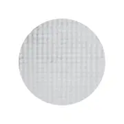 Purity Washable in Silver Round Rug