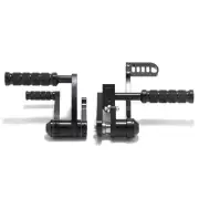 84-99 SOFTAIL RIGID ANODIZED BLACK BILLET FORWARD CONTROLS FOR HARLEY-DAVIDSON