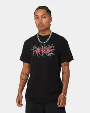 [RATS GET FAT] Rats Get Fat Without Warning T-shirt Black - Size L L Black