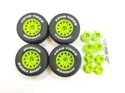 NEW Tovo 1/10 Short Course STREET/OVAL Tires & Switchable Wheels Traxxas Arrma G