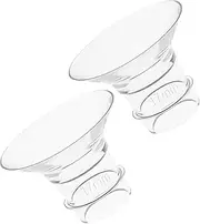 2pcs Flange Inserts, 17mm Silicone Breastpump Flange Insert Wearable Breast Pump Accessories Compatible with Medela/Spectra/TSRETE/Momcozy S9/S12/S9Pro/S12Pro
