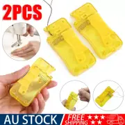 2x Auto Needle Threader Hand Machine Sewing Automatic Threading Device DIY Tool