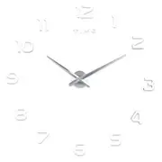 M.Sparkling 3D Mirror Effect Stickers Number Figure DIY Wall Clock Home Decoration