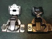 Grass 01864-15, 108 Degree TEC 864 Face Frame Hinge, 5/8" Overlays, Two Cam Heig