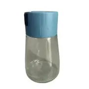 Salt Sugar Bottle Seasoning Bottle Push Type Spice Metering Salt Dispenser Glass
