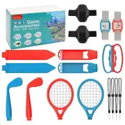 18 in 1 Family Party Pack Game Set Sports Accessories Bundle For Nintendo Switch