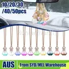 10-50X Car Empty Perfume Hanging Bottle Air Freshener Diffuser Glass Ornament