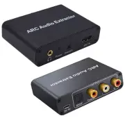 HDMI ARC Audio Extractor Digital DAC to RCA Coax SPDIF 3.5mm Converter Adapter