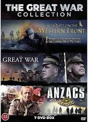 MAJENG MEDIA AB THE GREAT WAR COLLECTION (DVD only: Anzacs - Great War - All Quiet on the Western Front)