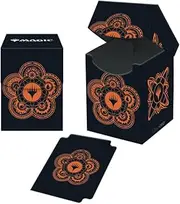 Ultra Pro - Magic: The Gathering Mana 7 Color Wheel Deck Box 100+ - Protect Your Cards While On The Go , and Always Be Ready for Battle Against Friends or Enemies with A Stylish Full-Color Deck Box
