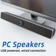 PC Speakers Wired USB Powered Computer Speaker Desktop Speaker Laptop Speaker AU