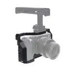 Camera Cage Case Protective Housing Cold Shoe Mount for Sony Alpha 7C A7C ILCE7C