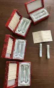 Jadeite chopstick rest sets In boxes