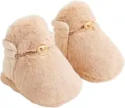 Infant Cotton Shoes - Lightweight Non-Slip Baby Girl Boy Slippers,Newborn Infant Cotton Shoes Socks Toddler Non-Slip Soft Sole Shoes Borato