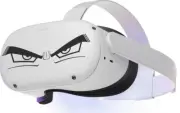 Dragon Ball Z Super Eyes Decal for Oculus Meta Quest 2