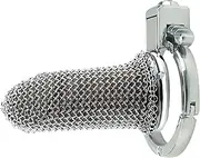 Men's Metal Chastity Lock Penis Lock Adjustable Penis Ring Chastity Cage Beginner Cage Chastity Device Sex Toys to Prevent Erection