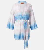 [Missoni] Missoni Wave beach cover-up UK 14 pink