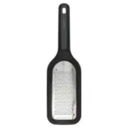 Microplane Select Series 18cm Fine Grater Stainless Steel Zester - Black